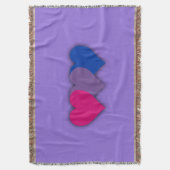 Couverture Coeurs de fierté de bisexualité (devant Vertical)