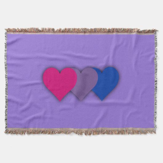 Couverture Coeurs de fierté de bisexualité (Devant)