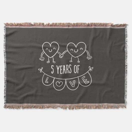 Couverture Coeurs de la calèche cadeau du 5e anniversaire (Devant)