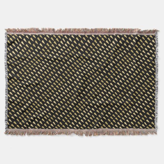 Couverture Coeurs noir et or (Devant)