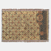 Couverture Coffee Bean Earthy Boho Rustique (Devant)