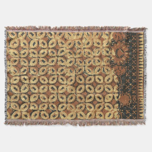 Couverture Coffee Bean Earthy Boho Rustique (Devant)