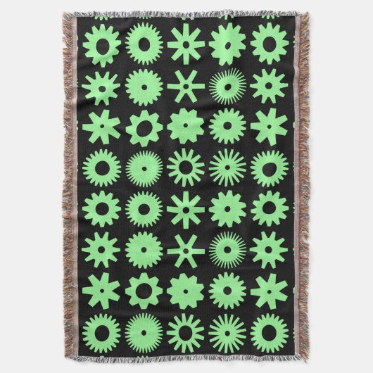 Couverture Cogs - Mint Green sur Noir (devant Vertical)
