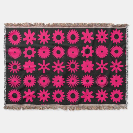 Couverture Cogs - Rouge néon sur noir (Devant)