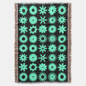 Couverture Cogs - Turquoise sur Noir (devant Vertical)