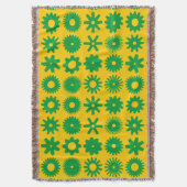 Couverture Cogs - Vert herbe sur ambre (devant Vertical)