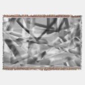 Couverture Coin de morceaux carrés d'acrylique, gris à blanc (Devant)