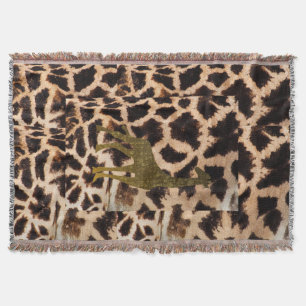 Couverture Collage artistique de girafe safari faune zoo colo