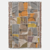 Couverture Collage de patchwork, motif de mixage de courtepoi (devant Vertical)