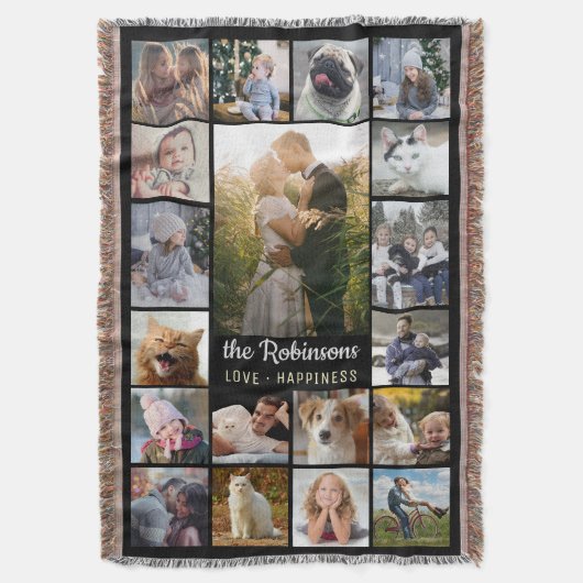 Couverture Collage de photo de famille 15 images + Facile (devant Vertical)