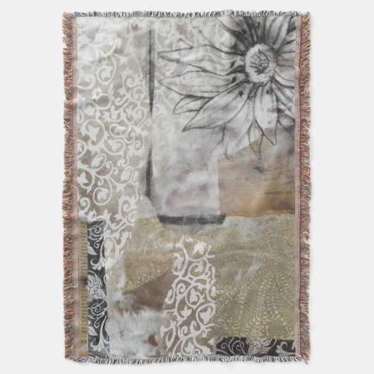 Couverture Collage Fleur II (devant Vertical)