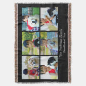 Couverture Collage personnalisé d'image de mosaïque de photo (devant Vertical)