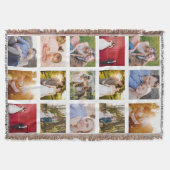 Couverture Collage photo 15 photos Blanc (Devant)