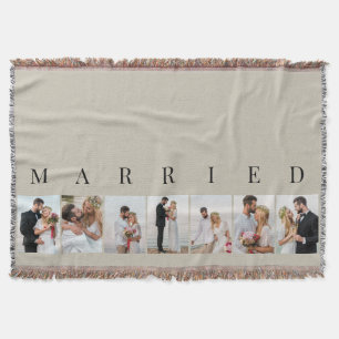 Couverture Collage photo Mariage MARRIED Natural 7 Picture