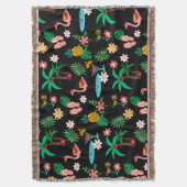 Couverture Collage tropical 🍍 🌴 🦩 (devant Vertical)