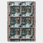 Couverture Collie de Noël à la fenêtre (devant Vertical)