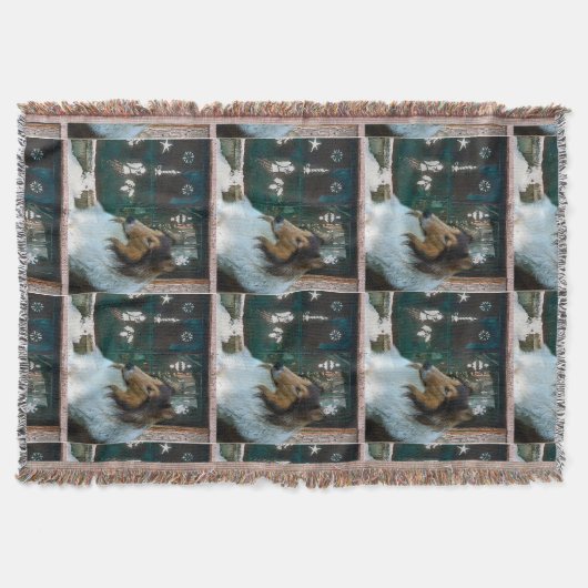Couverture Collie de Noël à la fenêtre (Devant)