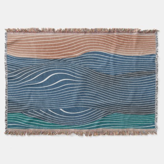 Couverture Collines naturelles : motif sans soudure. (Devant)