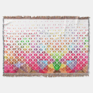 Couverture Coloré avec un motif géométrique
