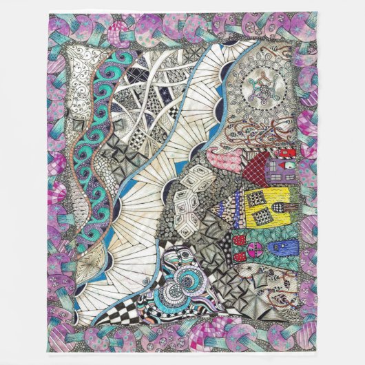 Couverture colorée amusante (Devant)