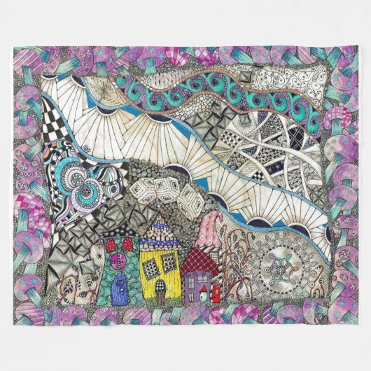 Couverture colorée amusante (Devant (Horizontal))