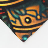 Couverture colorée de guerrier aztèque (Coin)