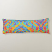 Couverture colorée moderne géniale de coussin de (Dos)