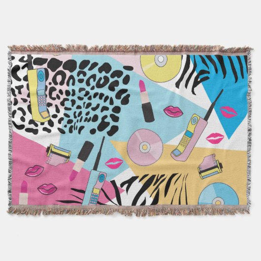 Couverture Colorful Retro 1990's Nineties Motif (Devant)