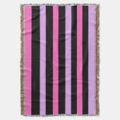 Couverture Colorful Trendy pink and black (devant Vertical)
