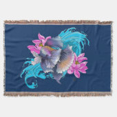 Couverture Combattant du Siam Vagues de Lotus Bleu (Devant)