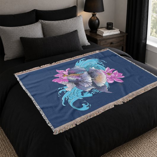 Couverture Combattant du Siam Vagues de Lotus Bleu
