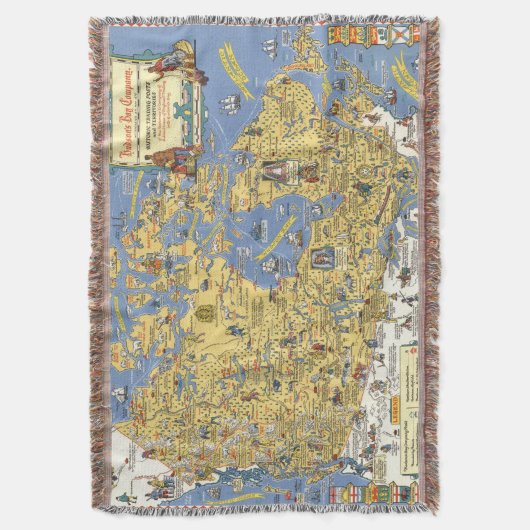 Couverture Compagnie de baie de Hudson - carte du Canada (devant Vertical)