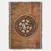 Couverture Compas rustique nautique (devant Vertical)