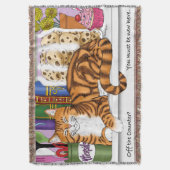 Couverture Comptoir de cuisine Orange Tabby Top Chat (devant Vertical)