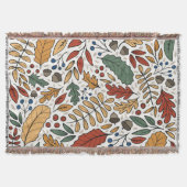 Couverture Conception de Carré feuille couleur automne (Devant)