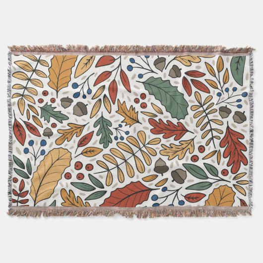 Couverture Conception de Carré feuille couleur automne (Devant)