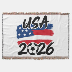 Couverture Conception de football USA 2026