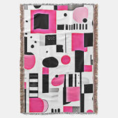 Couverture Conception de géométrie rose Art Pop (devant Vertical)