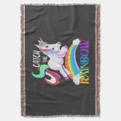 Couverture Conception de licorne arc-en-ciel Catch (devant Vertical)