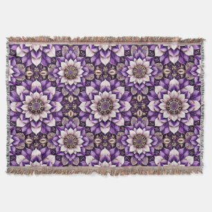 Couverture Conception de mandala floral orné