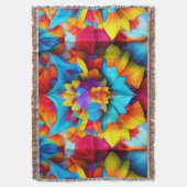 Couverture Conception de Mandala Florale colorée (devant Vertical)