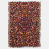 Couverture Conception de mandala marron floral (devant Vertical)