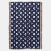 Couverture Conception de motif d'œil avec bleu audacieux abst (devant Vertical)