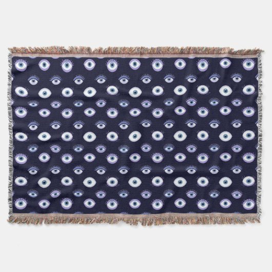 Couverture Conception de motif d'œil avec bleu audacieux abst (Devant)