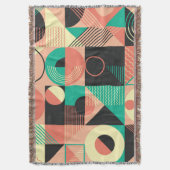 Couverture Conception de Motif géométrique rétro (devant Vertical)