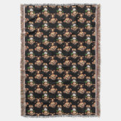 Couverture Conception de motif singe noir (devant Vertical)