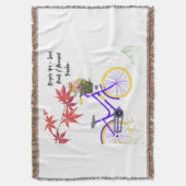 Couverture Conception de motivation de bicyclette florale (devant Vertical)