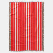 Couverture Conception de rayures rouges et blanches (devant Vertical)