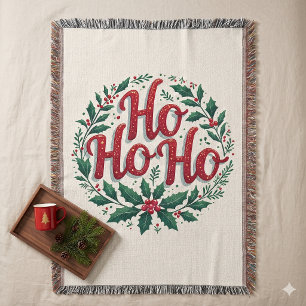 Couverture Conception de typographie de couronne de Noël Ho H