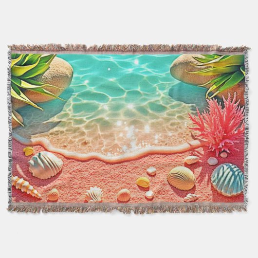 Couverture Conception des coquilles de plage baisées au solei (Devant)